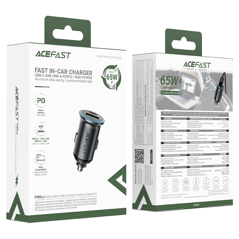ACEFAST CAR CHARGER 65W B15 - Image 2