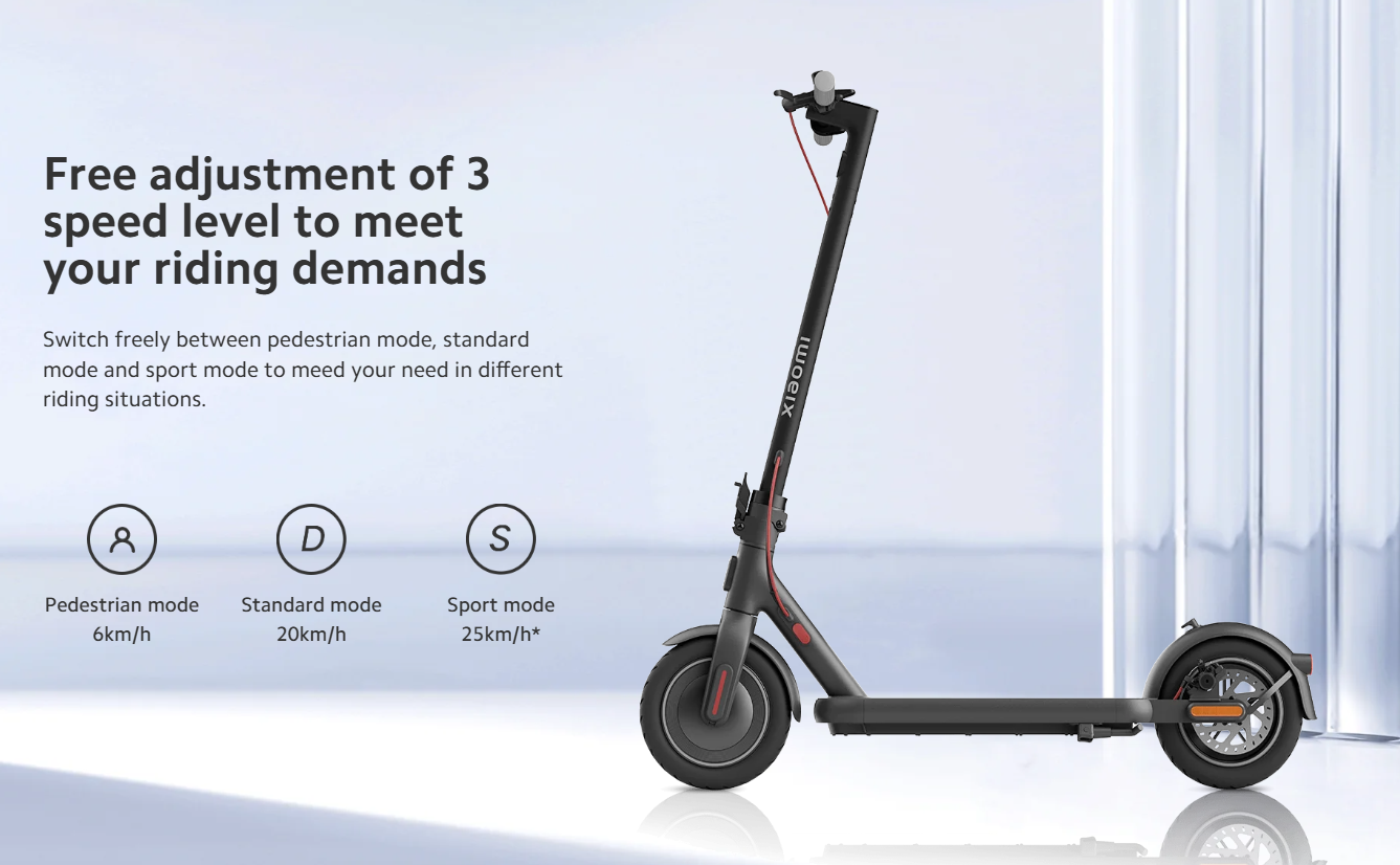 XIAOMI ELECTRIC SCOOTER 4 25KM/H 35KM DISTANCE 1YEAR WARRANTY - Image 4