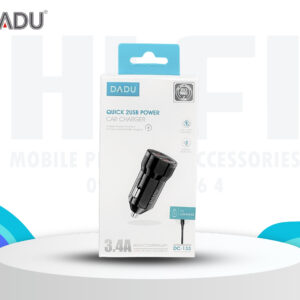 DADU DC-133 USB-A TO MICRO CAR CHARGER WITH CABLE 3.4A