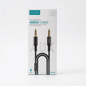 DADU DH-069 AUDIO CABLE 3.5MM TO 3.5MM 120CM MICROPHONE INCLUDED