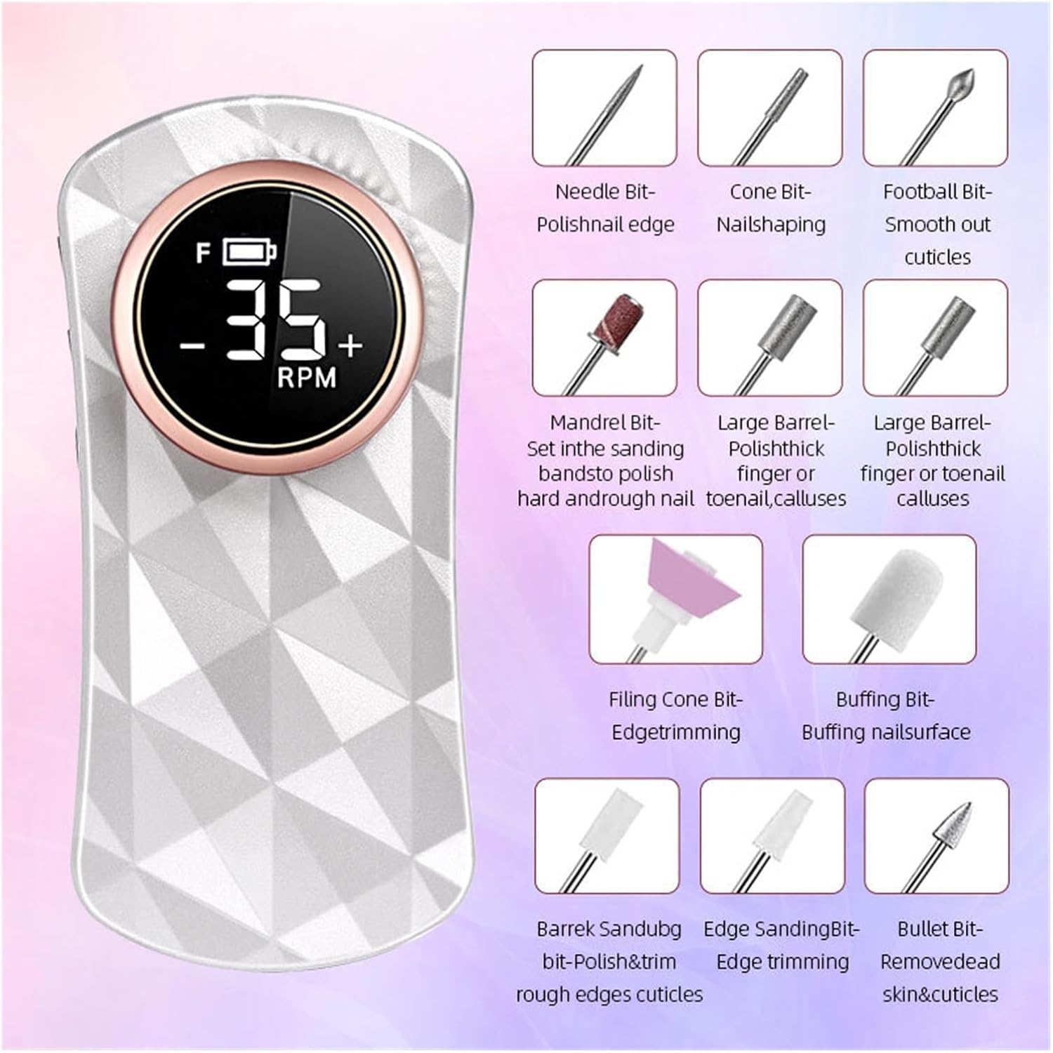 MDHL NAIL SANDER MD-702 - Image 3