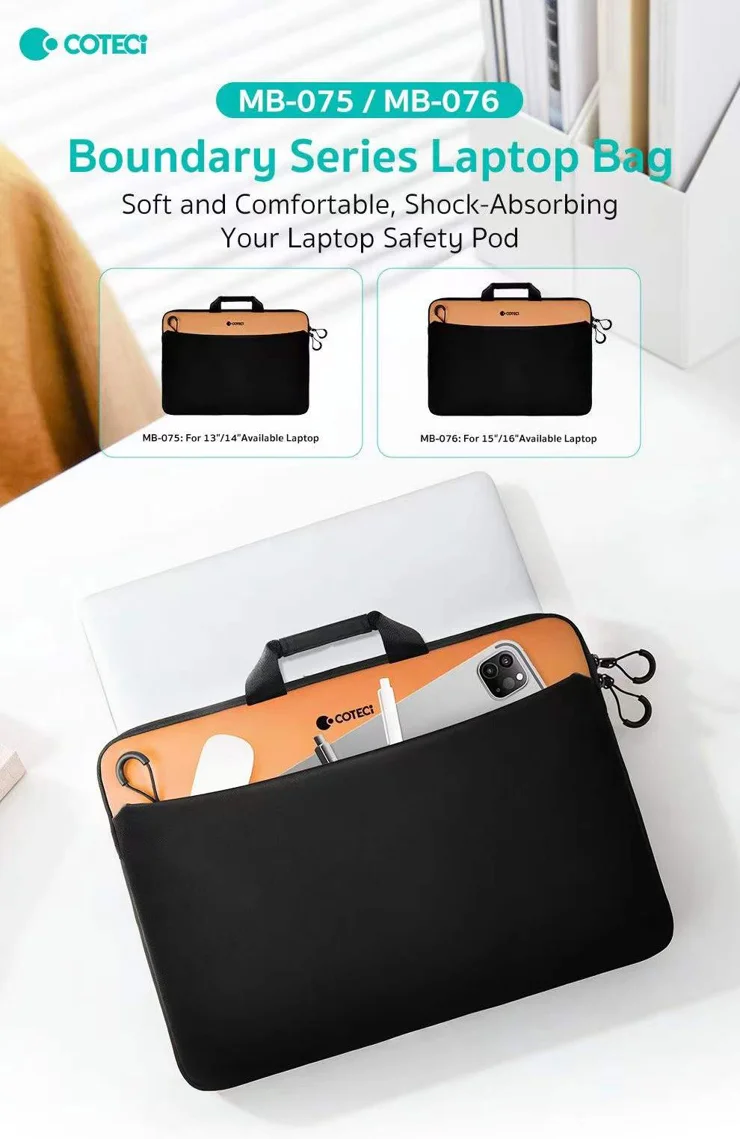 COTECI BOUNDARY SERIES LAPTOP BAG 15-16INCH MB-076 - Image 4