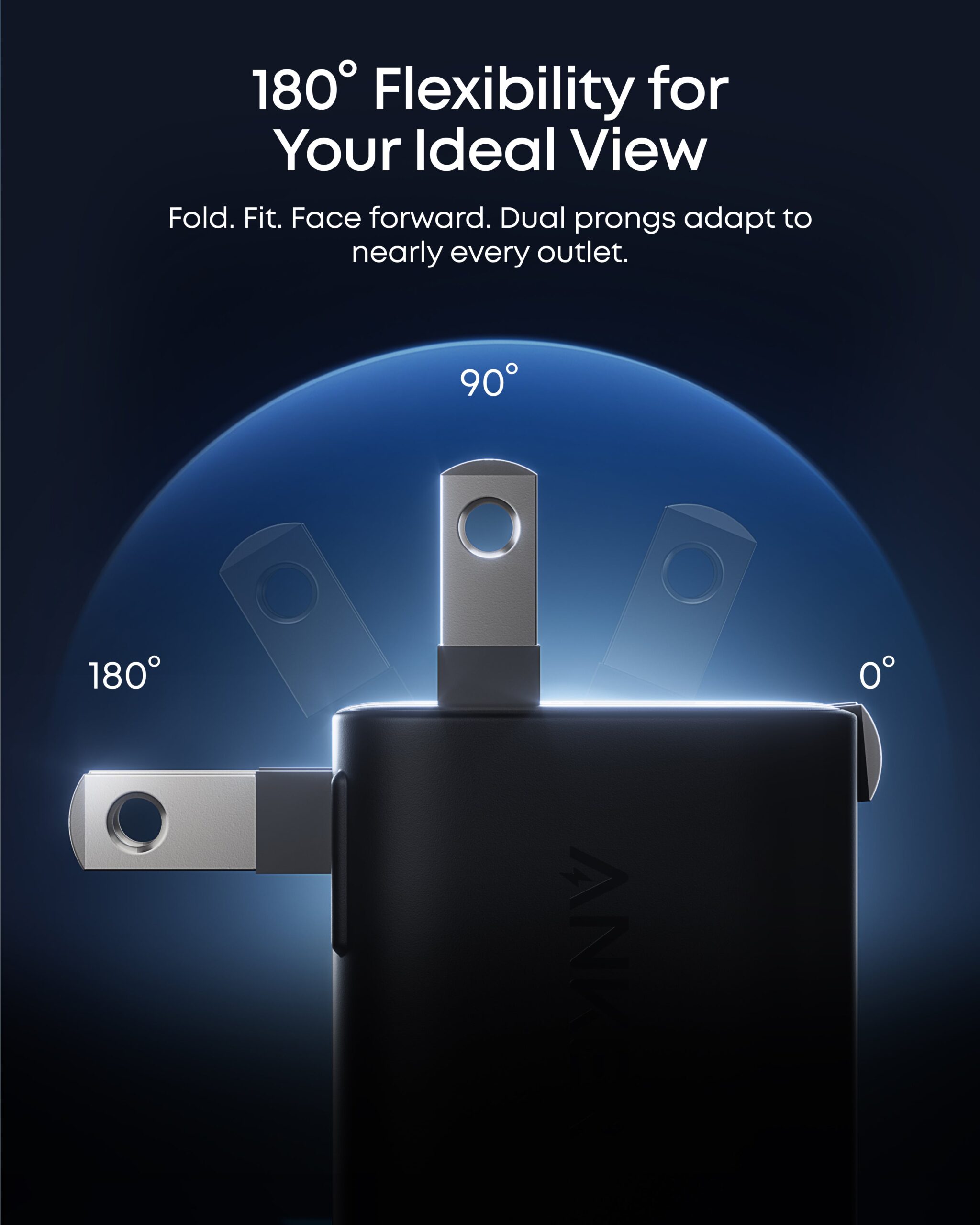 ANKER A121D AI ADAPTER 45W WITH LED SCREEN TYPE-C SINGLE - Image 6