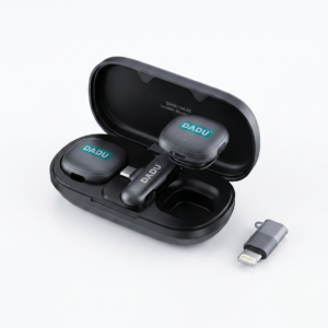 DADU DM-03 WIRELESS MIC 2 PCS COMBO USB-C AND LIGHTNING HIGH QUALITY