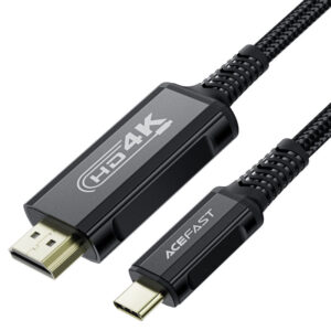 ACEFAST C1-10 TYPE-C TO HDMI CABLE ALUMINIUM ALLOY CONNECTORS HD VIDEO CABLE