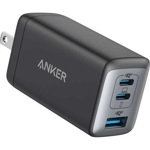 ANKER ADAPTER 65W 2*PD USB-A NANO II A2667