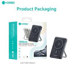 COTECI 6IN1 MAGNETIC DUAL LINE BRACKET POWER BANK IH-074 - Image 3