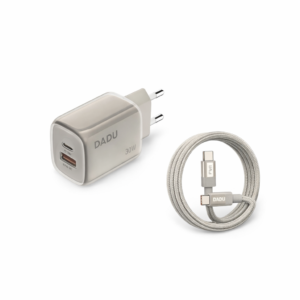 DADU DC-397 A+C 30W GAN ADAPTER PD+QC WITH C TO C CABLE