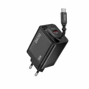 DADU DC-393 A+C ADAPTER WITH TYPE-C CABLE ATTACHED 50W