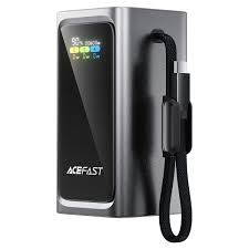 ACFESAT M33 20.000 MAH POWER BANK 100W FAST CHARGING POWER BANK WITH CABLE AND TFT DISPLAY CCC