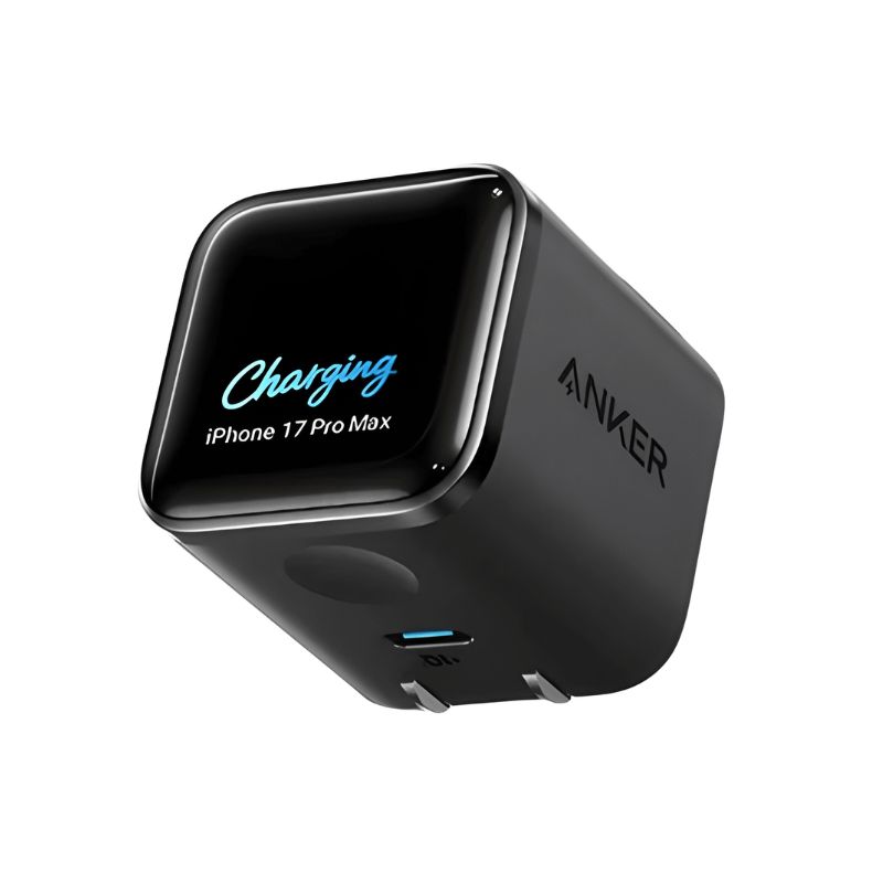 ANKER A121D AI ADAPTER 45W WITH LED SCREEN TYPE-C SINGLE
