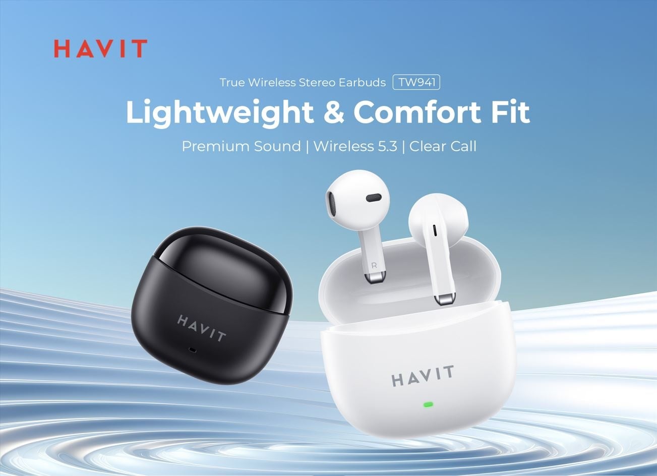 HAVIT WIRELESS EARBUDS TWS TW941 - Image 2