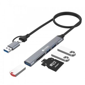 COTECI CARD READER USB-C/USB-ATO USB-A3.0/USB-A2.0/SD2.0/TF2.0 OF-004