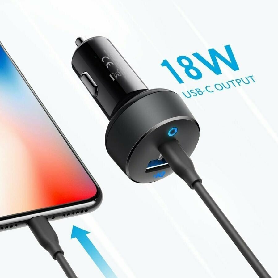 ANKER CAR CHARGER PD20W USB-A A2732 - Image 2
