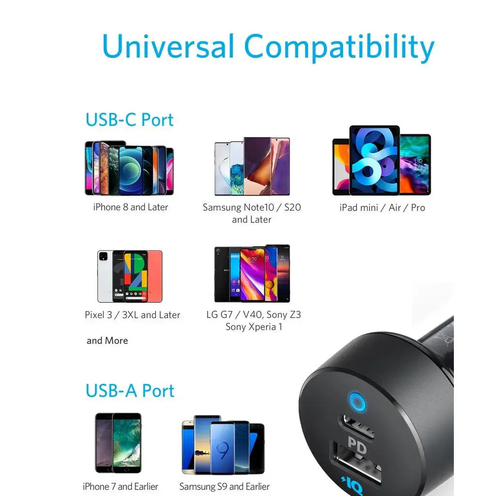 ANKER CAR CHARGER PD20W USB-A A2732 - Image 3