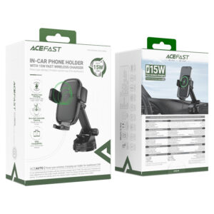 ACEFAST CAR CHARGER WIRELESS 15W D49 HOLDER